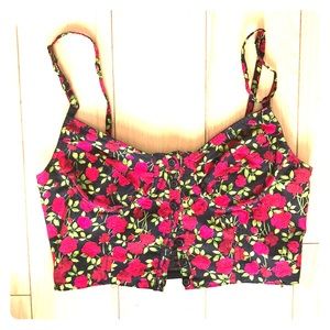 Betsy Johnson bustier top